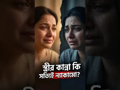 স্ত্রীর কান্না কি সত্যিই এত তুচ্ছ? 💔