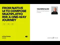 Yauheni Slizh From Native UI to Compose Multiplatform A One-Way Journey - mDevCamp 2026