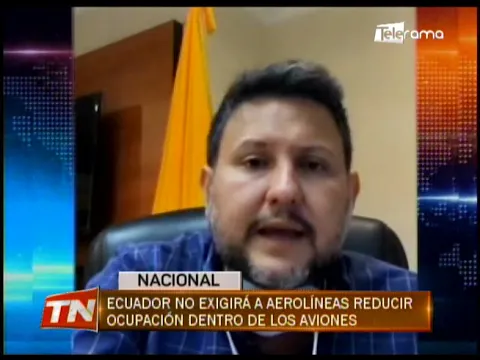 Ecuador no exigirá a aerolíneas reducir ocupación dentro de los aviones