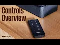 Bose TV Speaker - Controls Overview