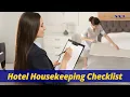 Hotel Housekeeping Checklist 10 Daily Steps for Spotless Rooms