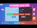 Dynamic Quiz App - JavaScript Logic Dynamic Question Loading HTML CSS JavaScript