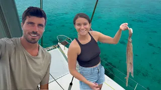 To Be Alone in Clear Blue Water, We Had to Go Through This in San Blas !