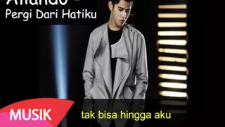 Download Aliando - Pergi Dari Hatiku   Official lirik video MP3