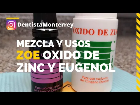 Download MP3 Oxido de ZINC y EUGENOL👅Mezcla y Usos (ZOE) #eugenato #zoe #cementosdentales