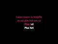 Karaoké Julien Granel - Plus fort (Avec choeurs)