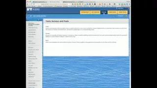 Using Blackboard Assessment Functions
