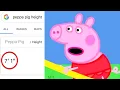 Peppa Pig Is Actually 7 Feet Tall