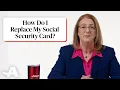 How Do I Replace My Social Security Card