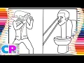 Lagu Skibidi Toilet Coloring Pages/Cameraman vs G Toilet/Elektronomia - Energy [NCS Release]