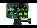 GoPro Quik Desktop app for the Mac