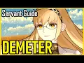 Demeter Lancer The Ultimate Anti-Earth Attribute Specialist FGO