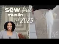 sew my first muslin of 2025 sewing pants know me me2110 learn to sew