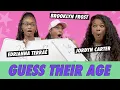 Brooklyn Frost vs Edrianna Terrae vs Jordyn Carter - Guess Their Age