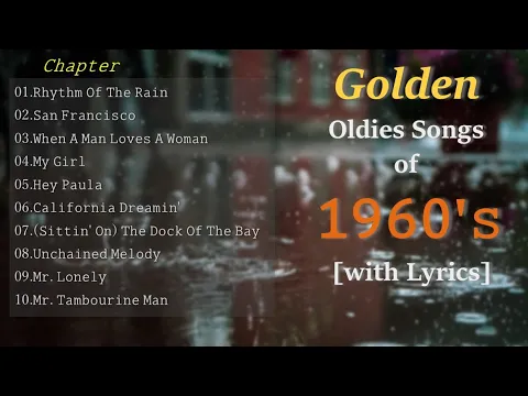 Download MP3 Golden Oldies Songs of 60s with Lyrics.