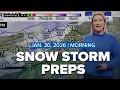 WNC prepares for snow wind bitter cold