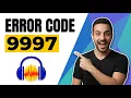 Audacity Error Code 9997 Easy Fix Guide