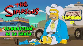 Bart es Absorbido por una GRASA Monstruosa #viral #simpsons