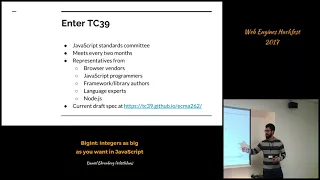 BigInt Integers as big as you want in JavaScript Web Engines Hackfest 2017