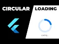 Flutter CircularProgressIndicator Widget Circular Progress Indicator Flutter Widgets
