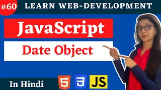 JavaScript tutorial Date Object in JS web development