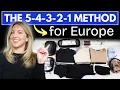 What to Pack for 2 Weeks in Europe Carry-On Only Full List