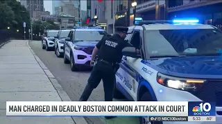 As man faces judge in deadly Boston Common attack calls for upped police presence