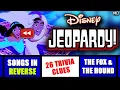 Lagu Disney Jeopardy Game • 26 Clue Show • Test Yourself