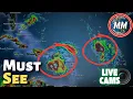 Download Lagu Humberto Forms | Imelda Coming | Now with LIVE Caribbean Cameras