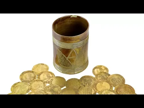 Gold coin hoard worth $300K found beneath kitchen floor in England