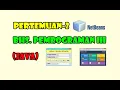 PERTEMUAN-2 BHS PEMROGRAMAN III JAVA