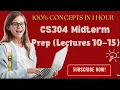 CS304 Mid Term Prep Lectures 16-18 1 Hour Master OOP Deep Concept virtual university