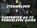 FFXIV Carpenter 60-70 Powerlevel Guide - Leves Collectables Resources