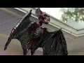 Giant Skeleton Bat Halloween Makeover Part 2