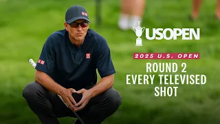 2025 U S Open Highlights Adam Scott Round 2 Every Televised Shot