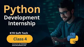 Python Internship Program Class 4 Batch - Dec 2025