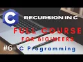 Recursive Functions Recursion In C C Tutorial In Hindi