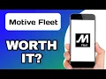 MOTIVE FLEET APP REVIEW - WORTH IT EXPLAINED