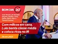 Lagu Bom dia 247: com milicos em cana, Lula isenta classe média e coloca ricos no IR (26.11.25)