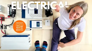 🚐 DIY Camper Van Electrical System 💡Ep.339