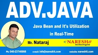 Java Bean and It s Utilization in Real-Time Advanced Java Tutorial Mr Nataraj