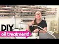 Dry Brittle Splitting Peeling Nails Solution DIY Warm Jojoba Treatment