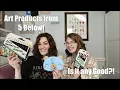 Testing Five Below Art Supplies - Watercolors Alcohol Markers and Watercolor Markers