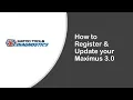 How to Register Update your Maximus 3 0