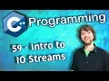 C Programming Tutorial 59 - Intro to IO Streams