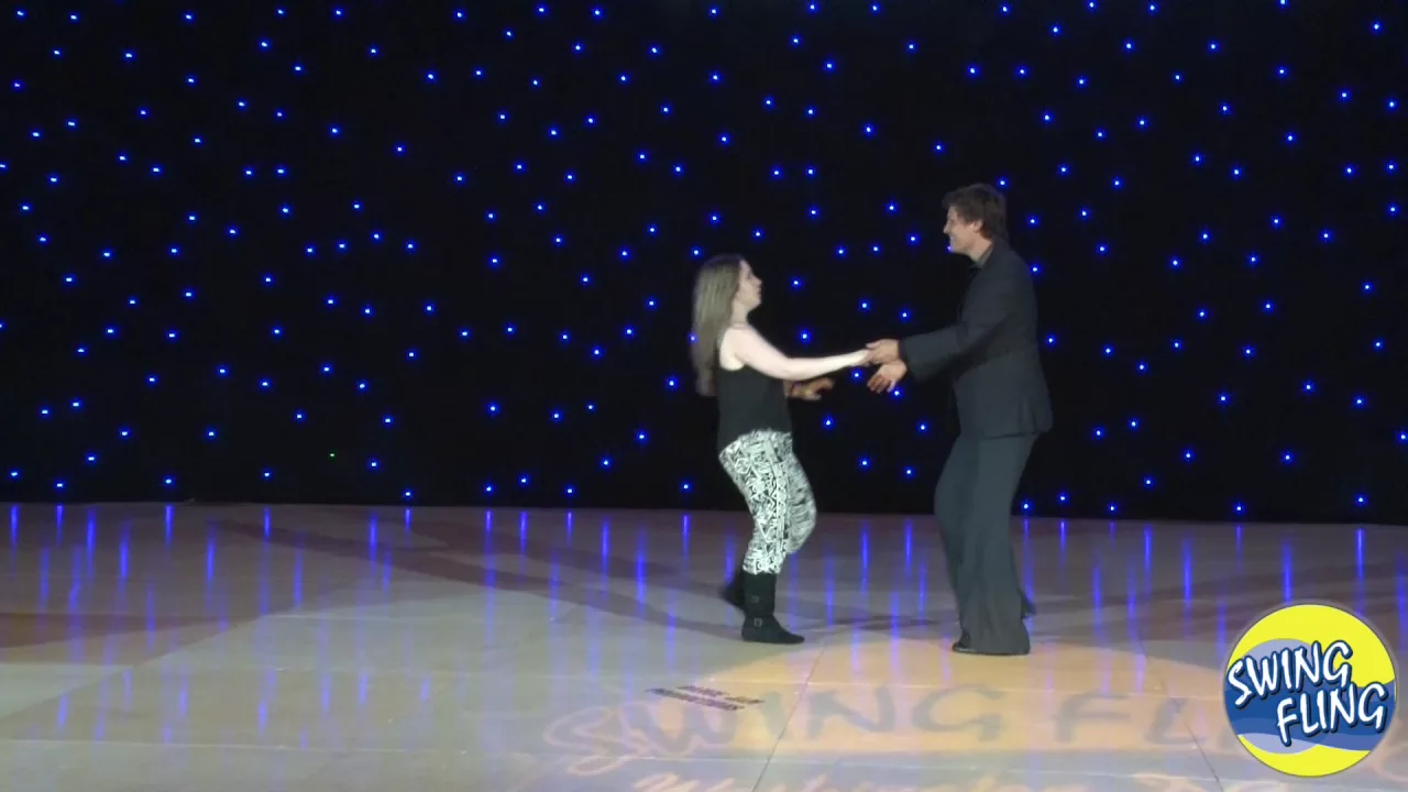 Swing Fling 2016 Pro Am Spotlight Niki Kaplan with Tybaldt Ulrich