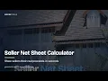 Real Estate Seller Net Sheet Calculator Offline PDF App for Agents