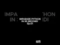 PYTHON TUTORIAL ITA - Impara Python in 30 SECONDI