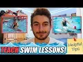 HOW TO TEACH SWIM LESSONS AS A LIFEGUARD TIPS AND TRICKS