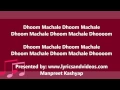 Download Lagu Dhoom Machale Dhoom Official Full Song with Lyrics from Dhoom 3